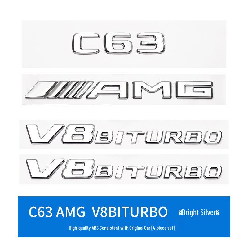 Zadní polepy a emblémy blatníků AMG pro Mercedes GLC260/GLC43/63S