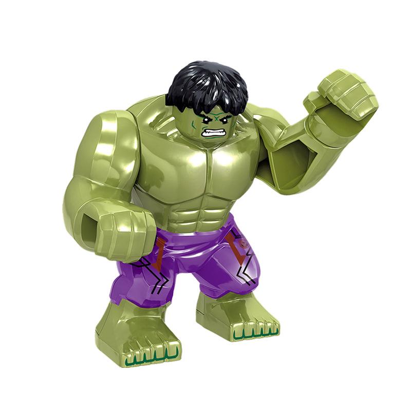 Marvel Mini Building Block Set Superhero Animal Figure Thanos Hulk Stone Man Assembles Building Block Set Toy Children's Birthday Gift Present