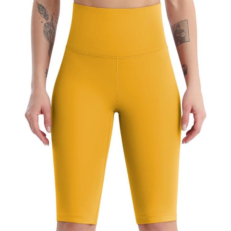 High Waist Yoga Shorts for Women Summer Workout Activewear PRO Fitness Pants Sweat Proof Lifted Hip Cross Border Design