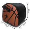 Adjustable Basketball Pattern Bag Single Shoulder Ball Storage Case  Basketball
