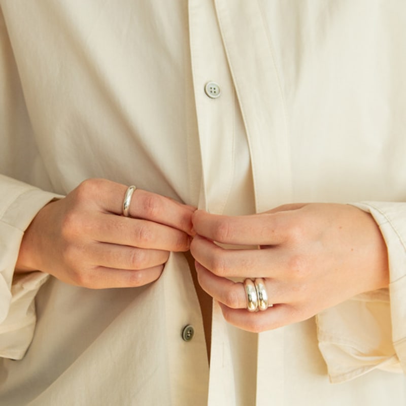 EAREE Medium Infini Band / Silver