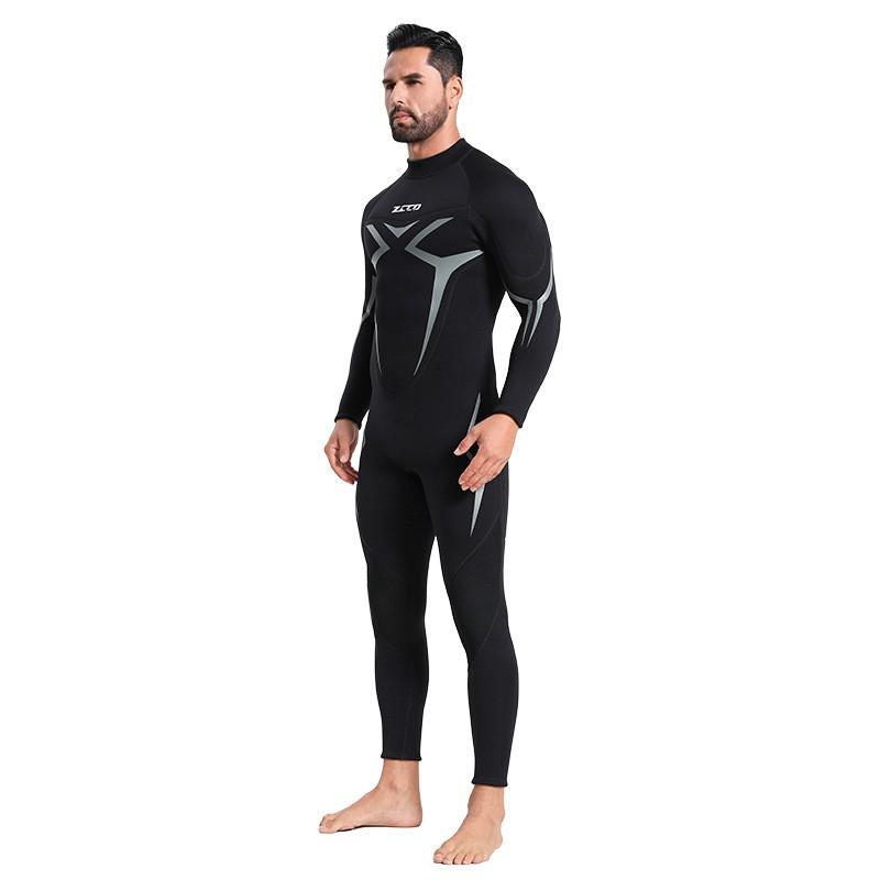 Mens 3mm Full Wetsuit Scuba Diving Snorkeling Cold Water Swimming Winter Surfing Thermal Neoprene Suit