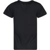 Adidas Classic Three Stripes Comfortable Round Neck Short Sleeve T-Shirt Women T-Shirts Black S97183