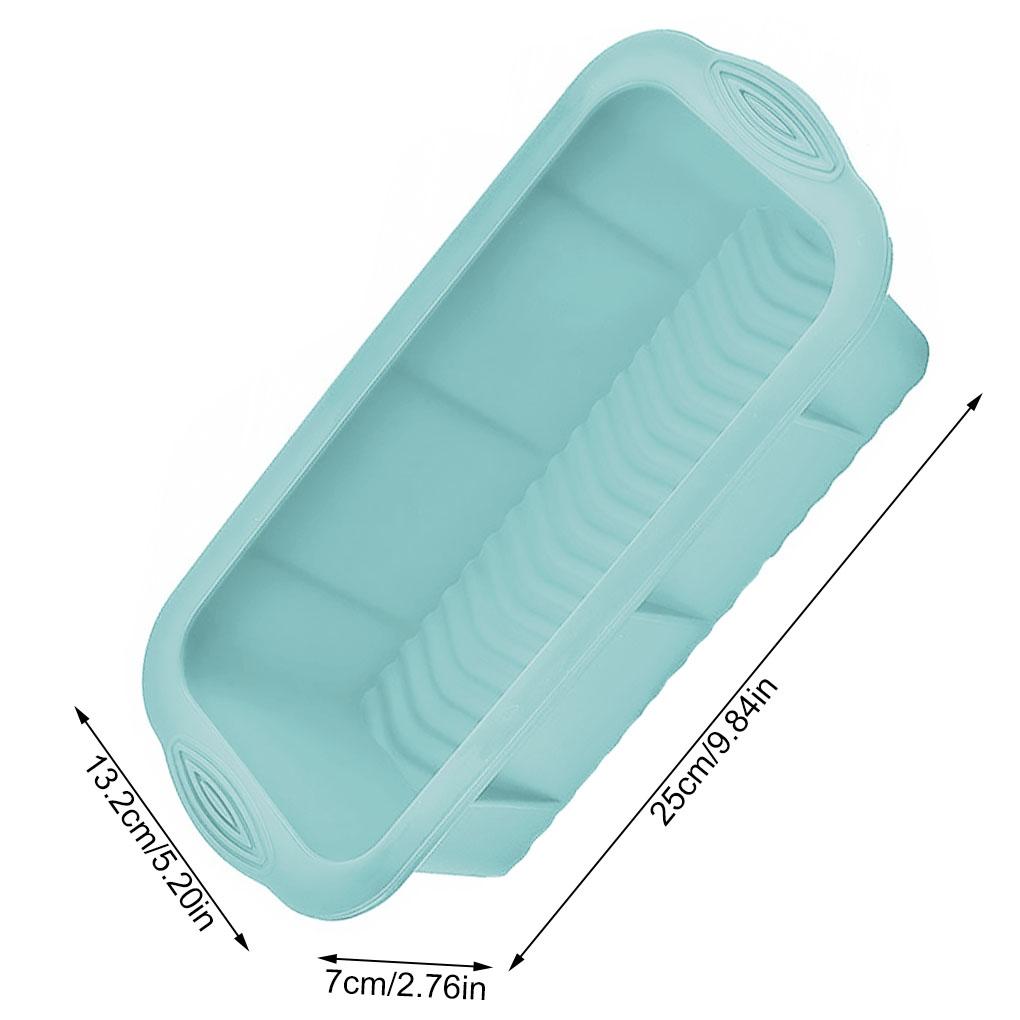 LazyHome Rechteck Silikon Antihaft Brotlaib Kuchenform Backform Backblech