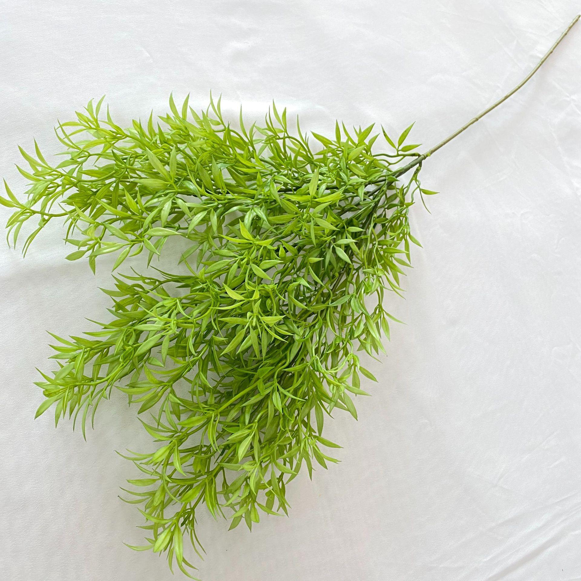 

2pcs 80cm/31.49inch Artificial Plants Leaves Leaf Dieffenbough Fake Small Fairy Taro Simulation Green Plant Living Room Decor 2pcs