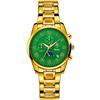 Yalalusi Luxury Gold Shell Roman Scale Multi-Function Men'S Watch, Three-Eye Chronograph Waterproof Business Watch
