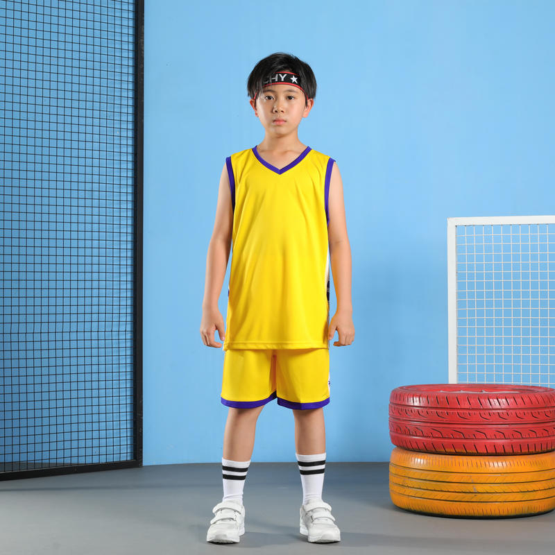 Middle-Aged And Older Children'S Men'S And Women'S Basketball Suits, Children'S Adult Summer Clothing Team Clothing, Trendy Handsome Short-Sleeved