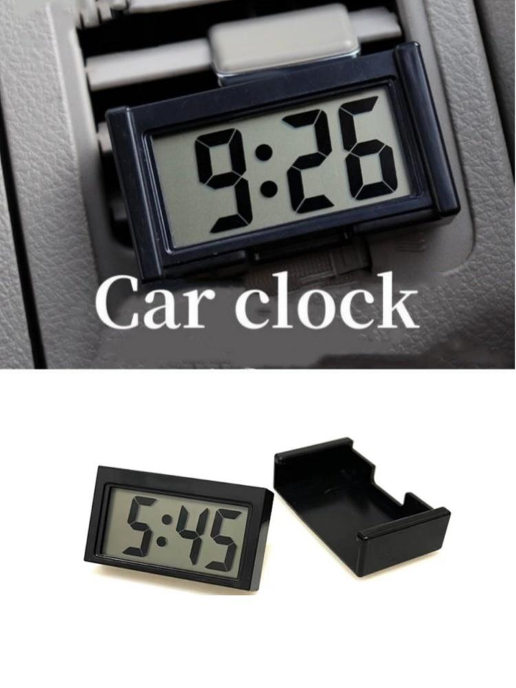 Mini horloge de bureau rectangulaire portable, affichage de l'heure sur 12 heures, pour chambre à coucher, salon, décoration de la maison