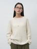 GENERALIDEA Neck Warmer Loose Fit Boucle Knit [Ivory] / Wbe4L05550