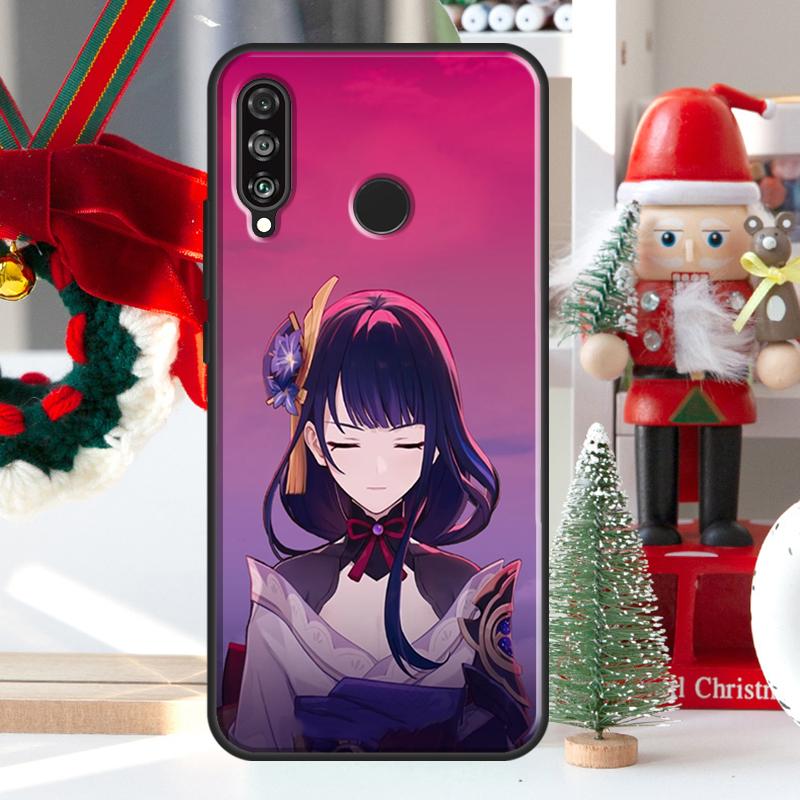 Baal Genshin Impact Game For Huawei Nova 7i 8i 11i 12i 12s Y73 Y70 Y90 Y60 Y72 Y61 Y91 9 10 SE P30 Pro P40 Lite Case