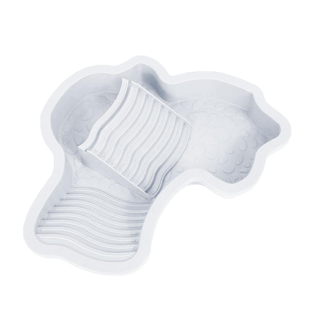 Detachable Reptile Water Bowl For Turtles With Ramp Designing Durability Easy To Assemble for Indoor or Outdoor Use