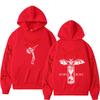 Hot Rock Band Mayhem Double Sided Print Hoodie Men Women Death Black Metal Sweatshirt Male Retro Gothic Punk Oversized Hoodies