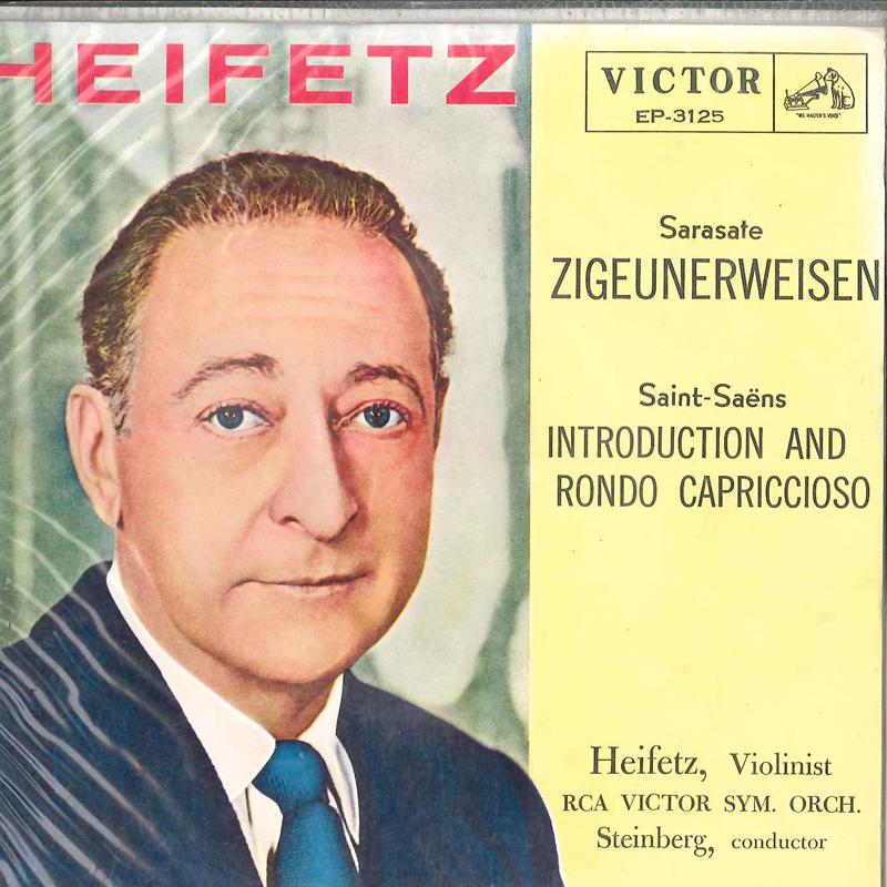 

7inch Record HEIFETZ, RCA VICTOR SYM. ORCH. STEI - Zigeunerweisen / Introduction Andro EP3125 VICTOR Japan Pop Used
