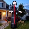 10 FT Halloween Inflatable Skeleton, Scary Halloween Decoration with Built-in LED Lights for Indoor Outdoor Decor