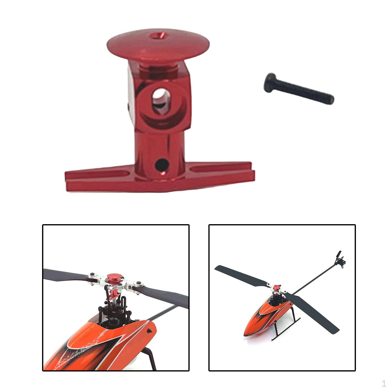 

RC Helicopter Metal Rotor Head Accessories Replacements Upgrade Part for K127 Aircraft Plane червоний