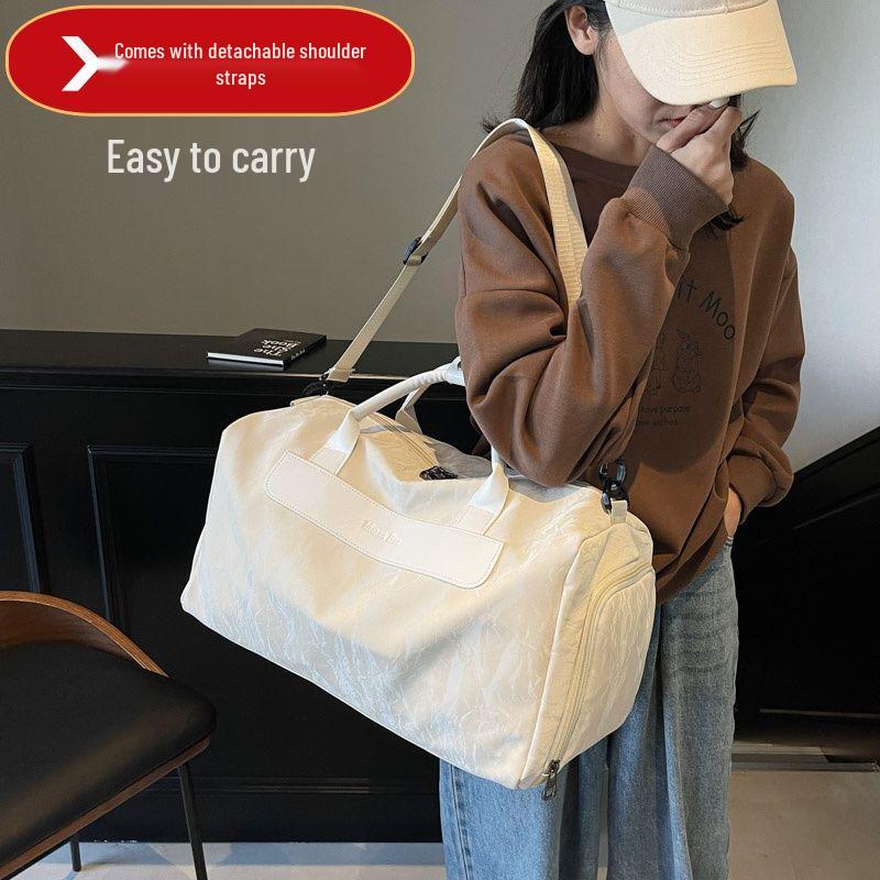 Unisex Travel Bag: Large Capacity, Dry/Wet Separation, Lightweight for Short Trips, Sports, Yoga, and Fitness.