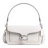 Tabby 26 Removable Shoulder Strap Snap Closure Leather Shoulder Bag Medium Women Shoulder Bag Ivory CI032-LHXUN