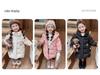 2025 Girls' Trendy Winter Down Coat - Thick Padded Fashion Jacket