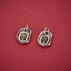 Women's S925 Sterling Silver Tibetan God of Wealth Pendant with DIY Beading Weaving Rope Bracelet Accessories