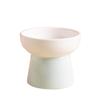 Ceramic Cat Elevated Bowl High Foot Pet Feeding Dishes Nordic Style Dog Food Water Feeders  Kitten