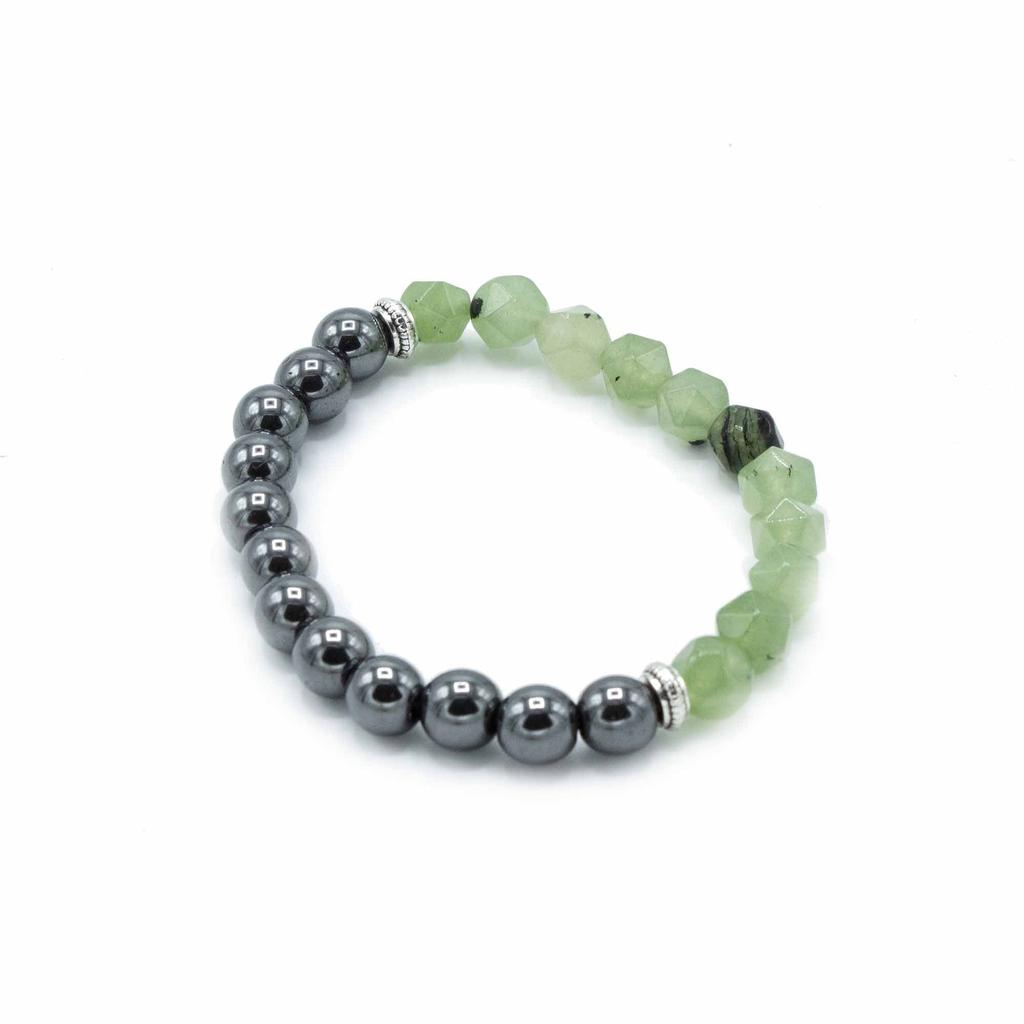 Jade Bracelet Faceted Magnetic Gemstone
