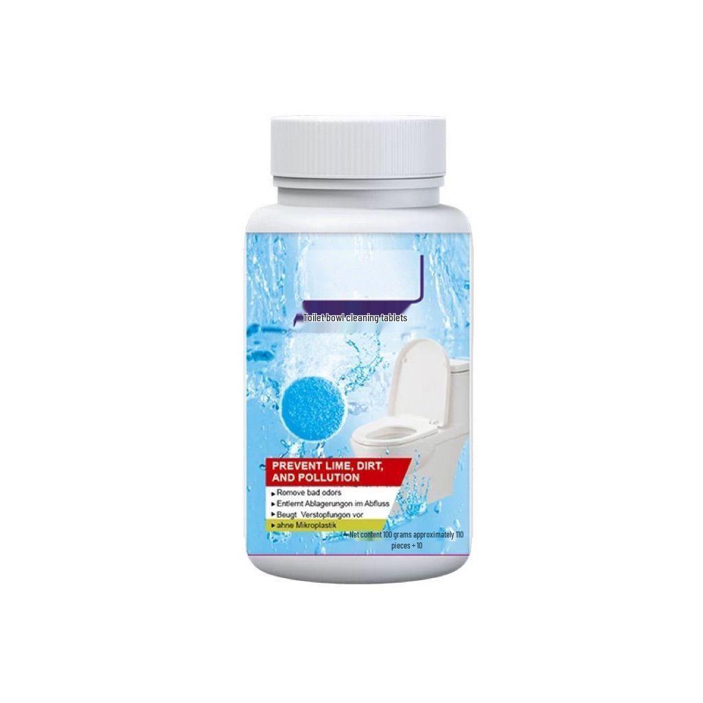 Effervescent Toilet Tablets: Strong Descaling, Long-Lasting Fragrance, No Scrubbing, Glaze Safe, Odor Eliminator.