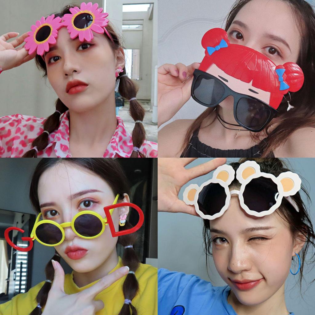 Personalisierte Cartoon-Sonnenbrillen für Abschluss- und Geburtstagsfeiern
