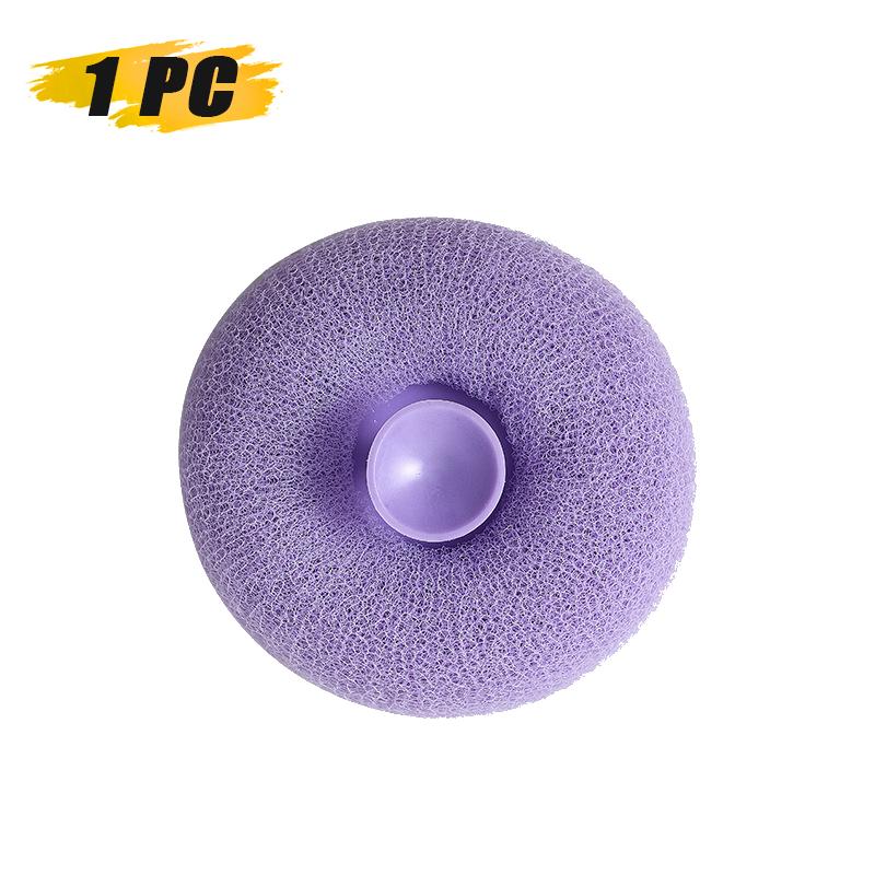 1–5 Stück natürliches Luffa-Bad mit Saugnapf, Körperpeeling-Massageball, japanischer Spa-Becher, Körpermassageschwamm, Badezimmerzubehör