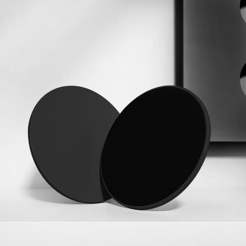 2Pcs Solid Color Yoga Sliding Discs, Yoga Fitness Foot Sliding Pads, Workout Equipment for Abdominal Core Training, Body Shaping