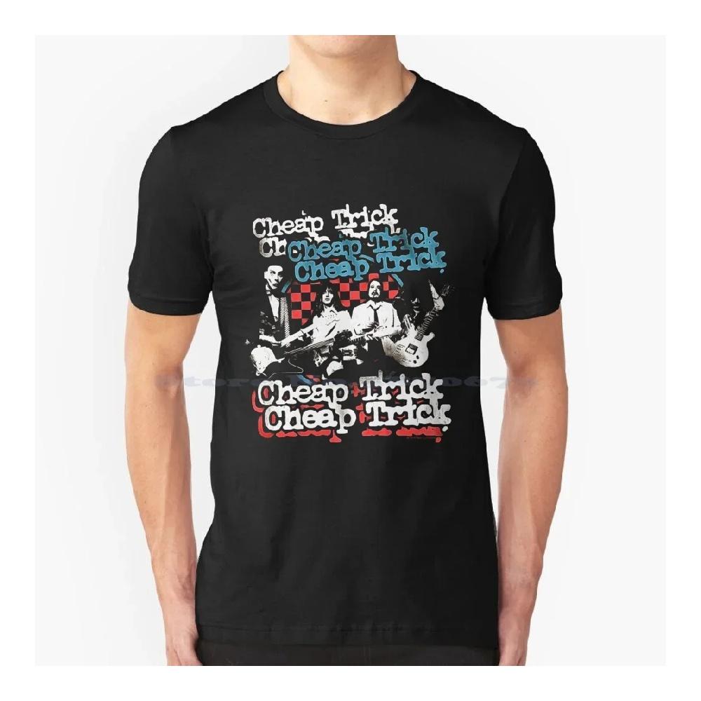 

Band Of Checkerboard T Shirt 100% Cotton Tee Music Band Jellyfish Styx Grand Funk Railroad Reo Speedwagon Ted Nugent Vintage S чёрный