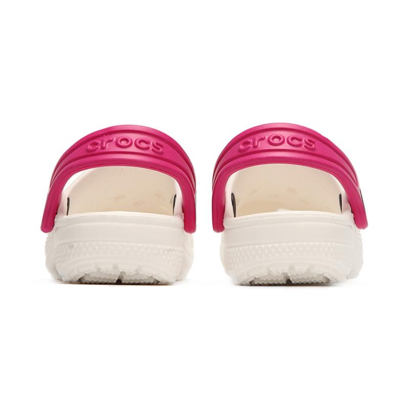 Crocs Classic clog Fun Academy Beach Hole Shoes Children's Sandals White Children's Model