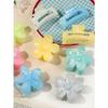 New Hawaiian Flower Hair Claw Clips Discoloration In Sunlight, Strong Hold Beach Hair Accessories for Women Thin Thick Hair