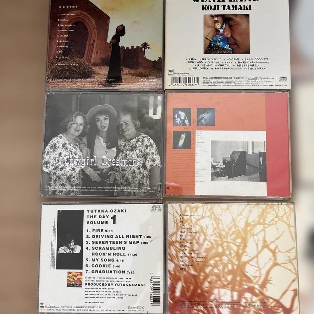 [USED] CD Seiko Matsuda Akina Nakamori Yumi Matsutoya Maki Ohguro Shizuka Kudo Koji Tamaki Showa Heisei