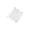 Bone Tag Leather Choker, Couple Minimal Design Adjustable Neck Collar Cosplay Accessory