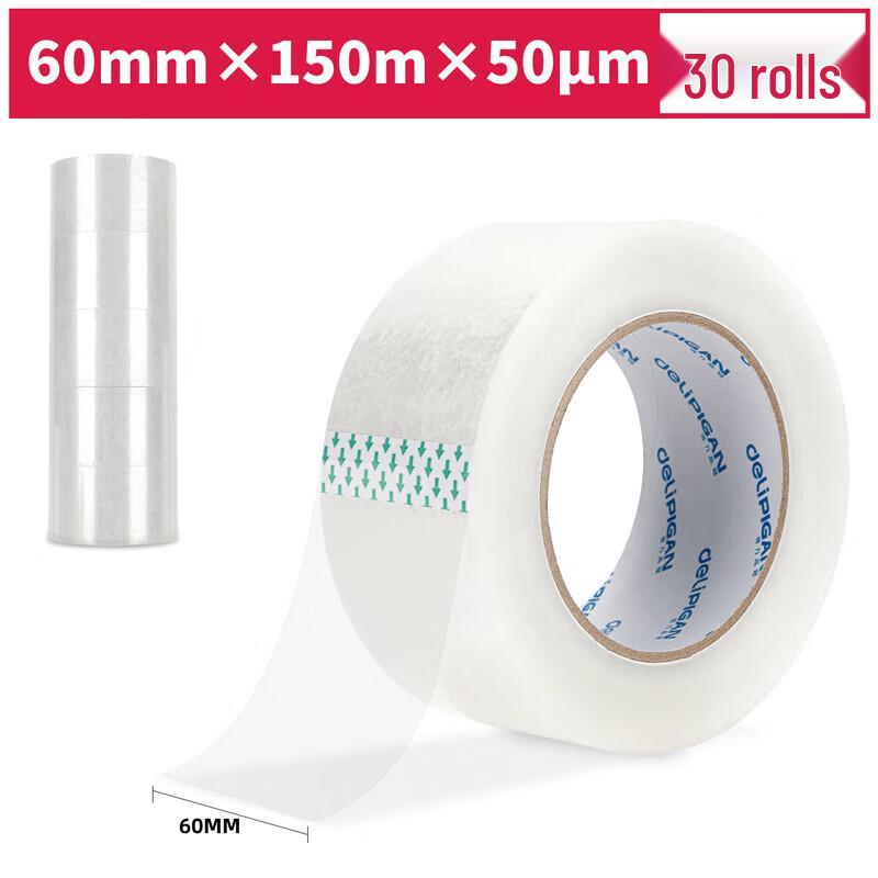 Deli 30990 Standard Clear Packaging Tape
