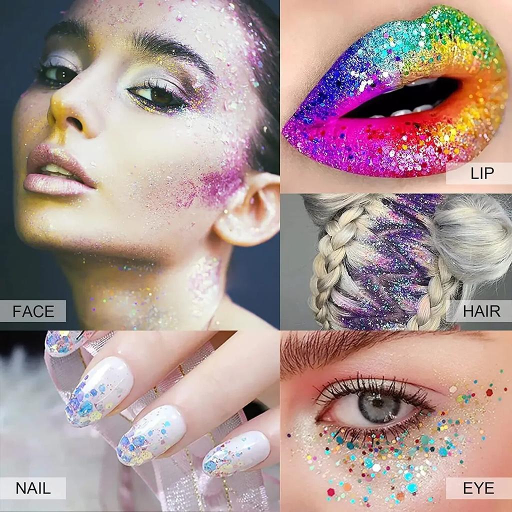 New Makeup Shimmering Eye Shadow Liquid Girls Face Stage Makeup Gel Liquid Glitter Body Lotion Ritual Beauty Makeup