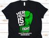 Her Fight Is My Fight Shirt, Awareness Gift For Gastroparesis Warrior Fighter Survivor, Delayed Gastric Emptying Tshirt For Men And Women