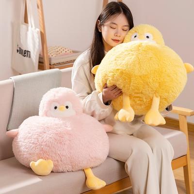 Soft Chubby Yellow Duckling Doll Plush Toy Duck Doll Children Soothing Pillow Girl Rag Doll