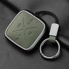 Metal And Leather 4 Button Car Key Case Cover For Zeekr X 001 009   Car Key Case Protect Fob