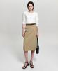 Lugkaeseuteu Seren H-Line Midi Skirt_Beige / Seren H Line Midi Skirt_Beige