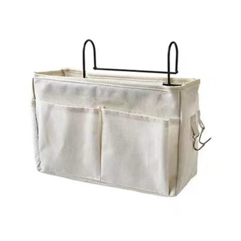 Bed Sofa Hanging Bedside Storages Bag Magazines Remote Control Sundries Dormitory Phone Book Magazine Storage Organizer Basket