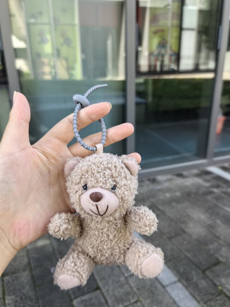 Taschenanhänger Kamera Braunbär Rucksack Plüschpuppe Auto Schlüsselanhänger Schmuck Auto Puppe Tasche