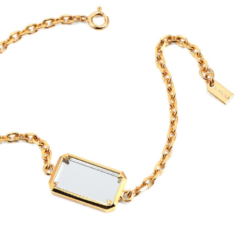 DE NOBLE THE LABEL On mirror bracelet [Silver925]