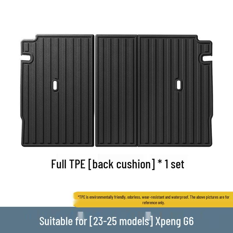 Xiaopeng G6/G7 (2023-25) TPE Car Floor & Trunk Mats with Backrest Protection
