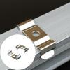 Quick Install T5 Mounting Brackets for Fluorescent Light Corrosions Resistant Manganeses Steel Universals Clip Set