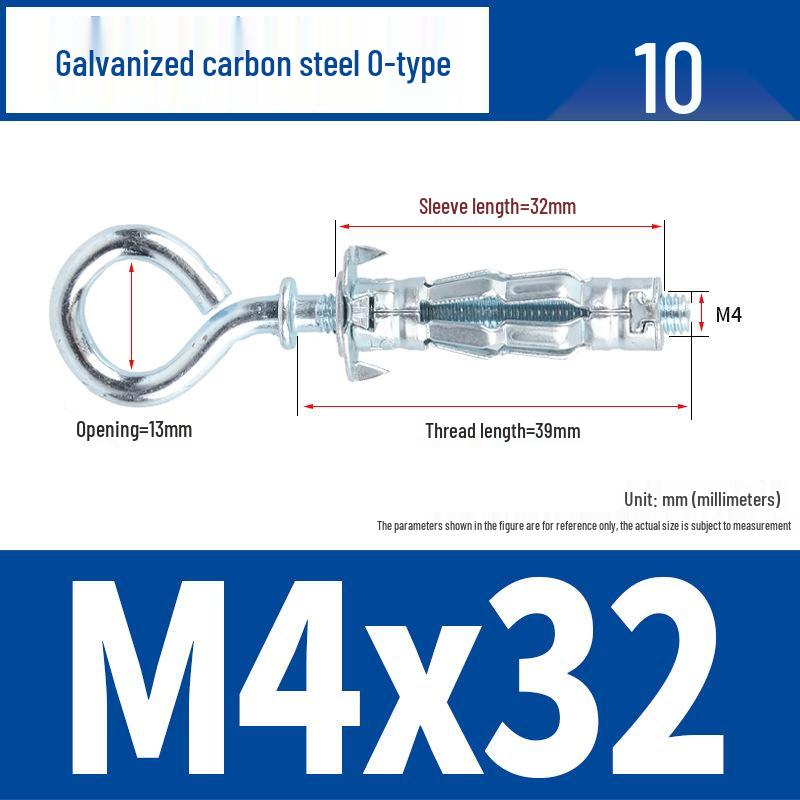 Plastic Petal Nut Expansion Screw for Hollow Sheet Metal - Fixed Lantern Rivet Expansion Bolt