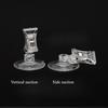 3PCS Punch Free Suction Cup Clips Multifunctional Wall Hook Window Phone Bracket Portable Holder for Kitchen Living Room Office