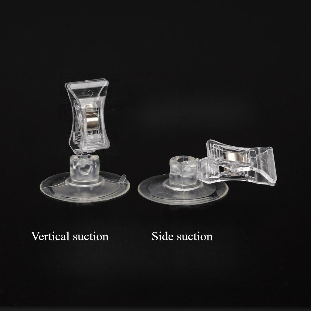 3PCS Punch Free Suction Cup Clips Multifunctional Wall Hook Window Phone Bracket Portable Holder for Kitchen Living Room Office