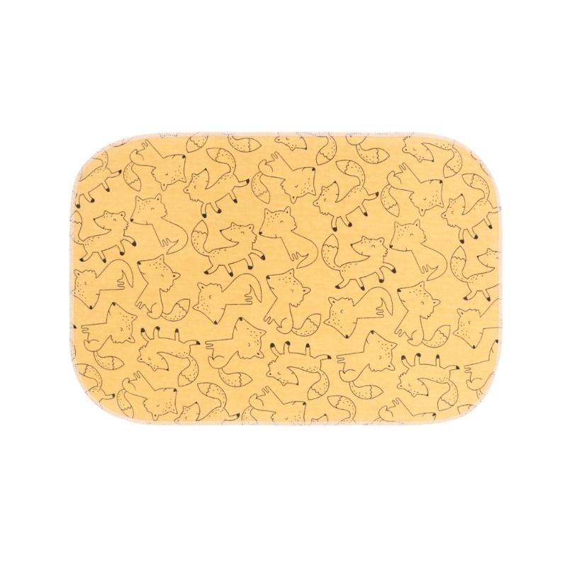 Gentle Baby Burp Cloth Comfortable Cotton Drooling Towel Print/Solid Color Multipurpose Nursing Essential