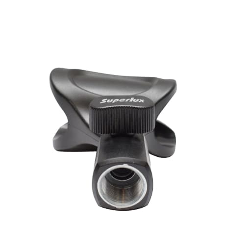 Superlux Microphone Holder, Compatible with Microphone Diameters 29mm To 39mm, with Angle Adjustment Knob, HM29S